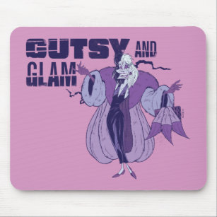 Cruella De Vil   Gutsy and Glam Mouse Pad