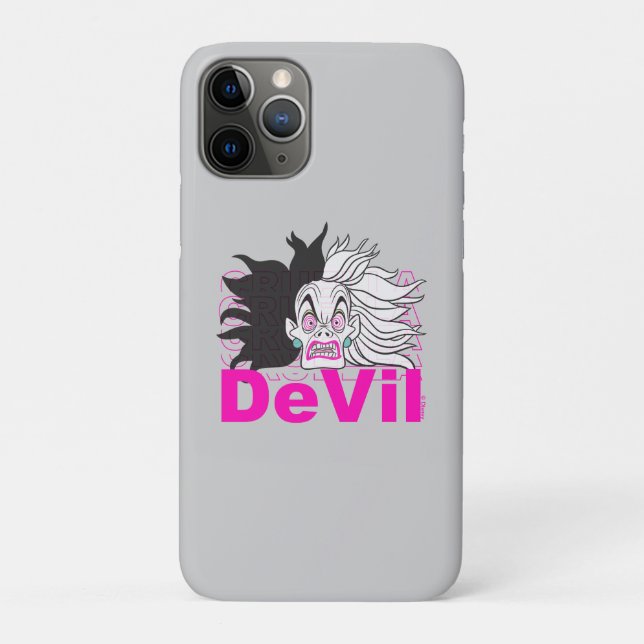 Cruella De Vil | In A Rage Case-Mate iPhone Case (Back)