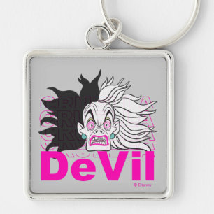 Cruella De Vil   In A Rage Keychain