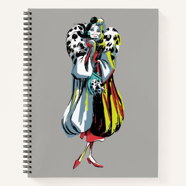 Cruella De Vil | In Her Furs Notebook (Front)