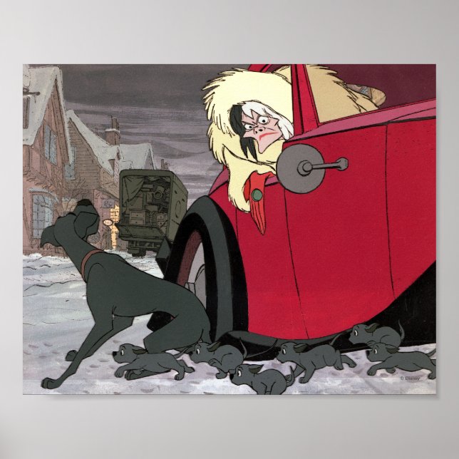 Cruella De Vil | Look Out!! Poster (Front)