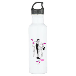 Cruella De Vil Magenta Accessories 710 Ml Water Bottle
