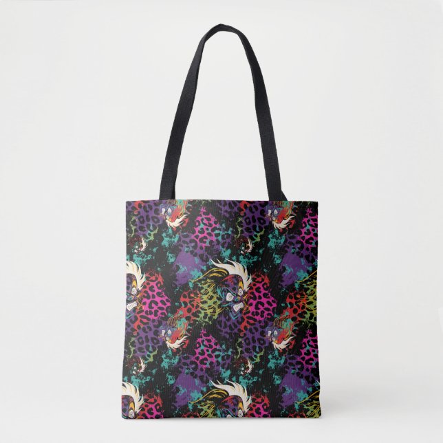 Cruella De Vil Pattern Tote Bag (Front)