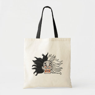 Cruella De Vil   Scary Face Tote Bag