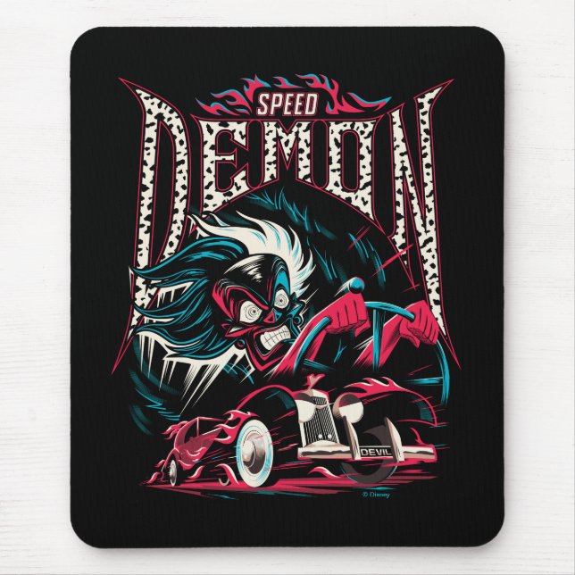 Cruella De Vil | Speed Demon Mouse Pad (Front)
