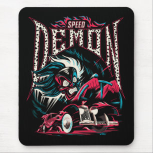 Cruella De Vil   Speed Demon Mouse Pad
