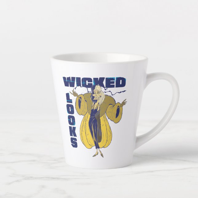 Cruella De Vil | Wicked Looks Latte Mug (Right)