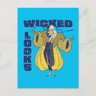 Cruella De Vil Wicked Looks Postcard