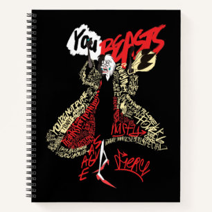 Cruella De Vil   You Beasts Notebook