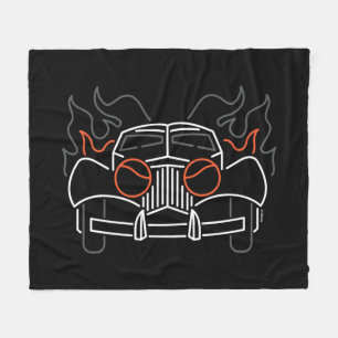 Cruella De Vil's Car Fleece Blanket
