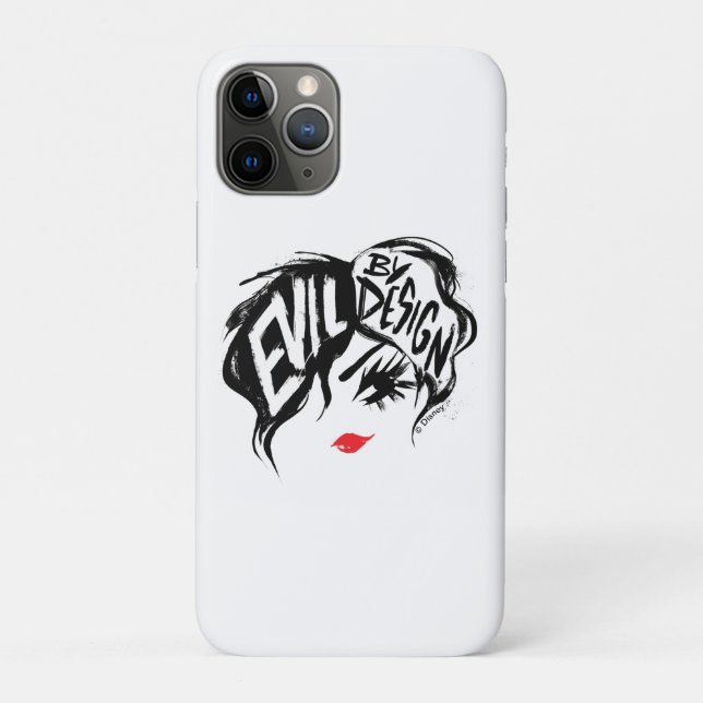 Cruella | Evil By Design Brush Stroke Painting Case-Mate iPhone Case (Back)