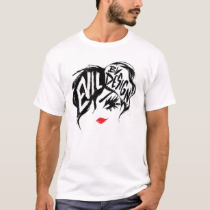 Cruella   Evil By Design Brush Stroke Painting T-Shirt
