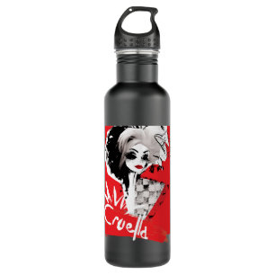 Cruella Fashion Model Cruella Collage 710 Ml Water Bottle