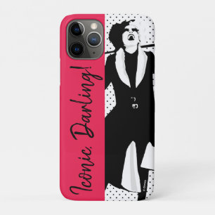 Cruella   Laughing Pop Art Stencil Portrait iPhone 11 Pro Case