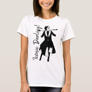 Cruella Laughing Pop Art Stencil Portrait T-Shirt