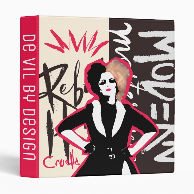 Cruella | Rebel Heart - Modern Masterpiece Binder (Front/Spine)