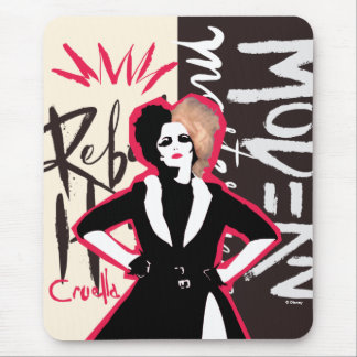 Cruella | Rebel Heart - Modern Masterpiece Mouse Pad