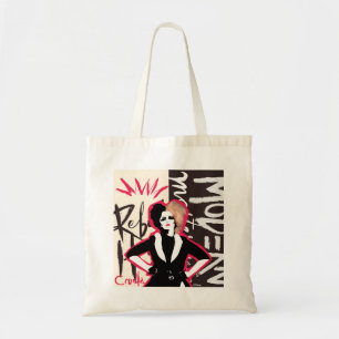 Cruella Rebel Heart - Modern Masterpiece Tote Bag