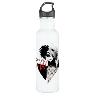 Cruella Speak of the De Vil Diamond Collage 710 Ml Water Bottle