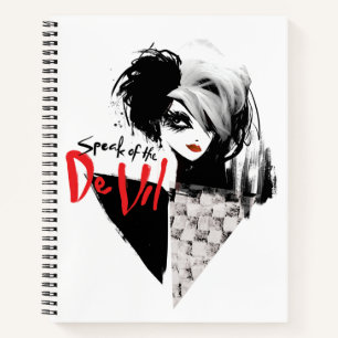 Cruella   Speak of the De Vil Diamond Collage Notebook