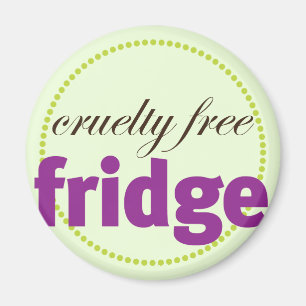 Cruelty Free Fridge Magnet