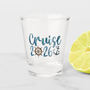 Cruise 2026 Shot Glass Nautical Party Favour