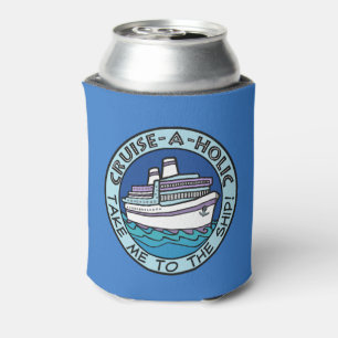 Cruise-A-Holic custom monogram can cooler