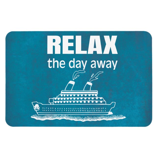 Cruise Cabin Stateroom Door Marker Funny Magnet (Horizontal)