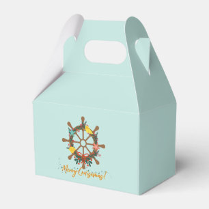 Cruise Christmas Nautical Favor Box