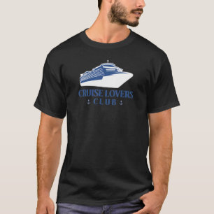 Cruise  Club With Cruise Ship And Anchors T-Shirt