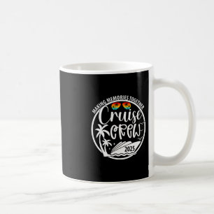 Cruise Crew 2025 Making Memories Together Summer V Coffee Mug