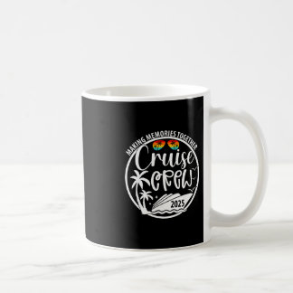 Cruise Crew 2025 Making Memories Together Summer V Coffee Mug