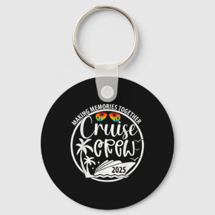 Cruise Crew 2025 Making Memories Together Summer V Keychain