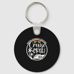 Cruise Crew 2025 Making Memories Together Summer V Keychain