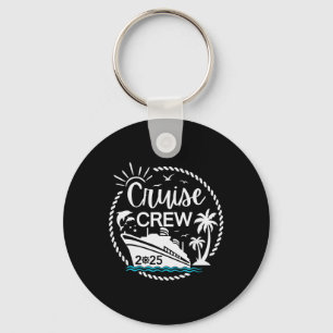 Cruise Crew 2025 Sailing Family Friends Vacation M Keychain