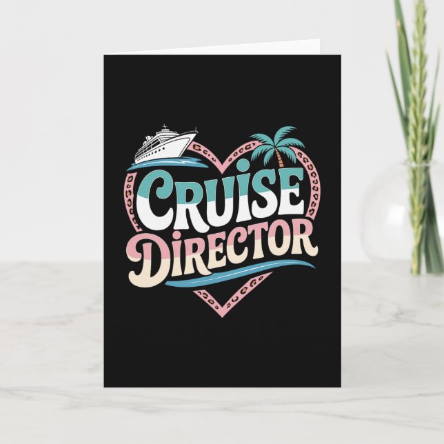 Cruise Director Heart  Card (Front)