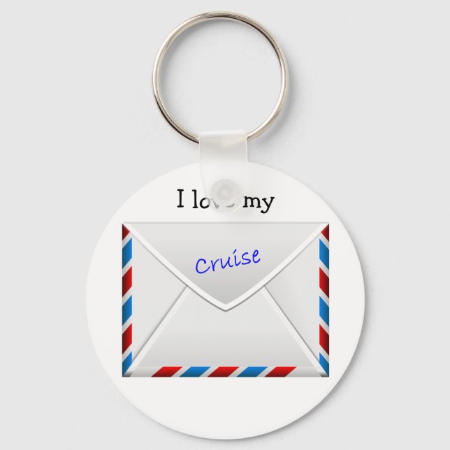 Cruise Envelope Keychain (Front)