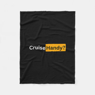 Cruise Handy - Y Cruising Bon Voyage Gifts  Fleece Blanket