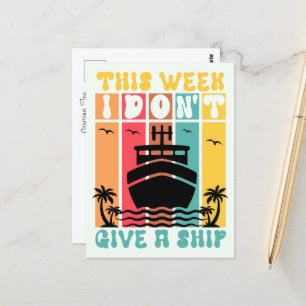 Cruise Inspired Postcard