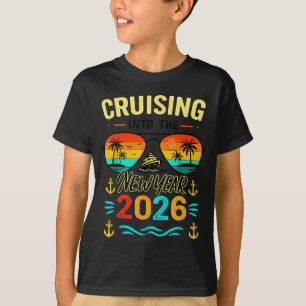 Cruise Into New Year 2026 Bringing New Year Togeth T-Shirt