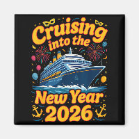 Cruise Into The New Year 2026 Crew Squad Family Ma