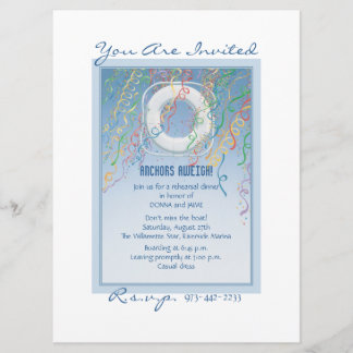 Cruise © invitation