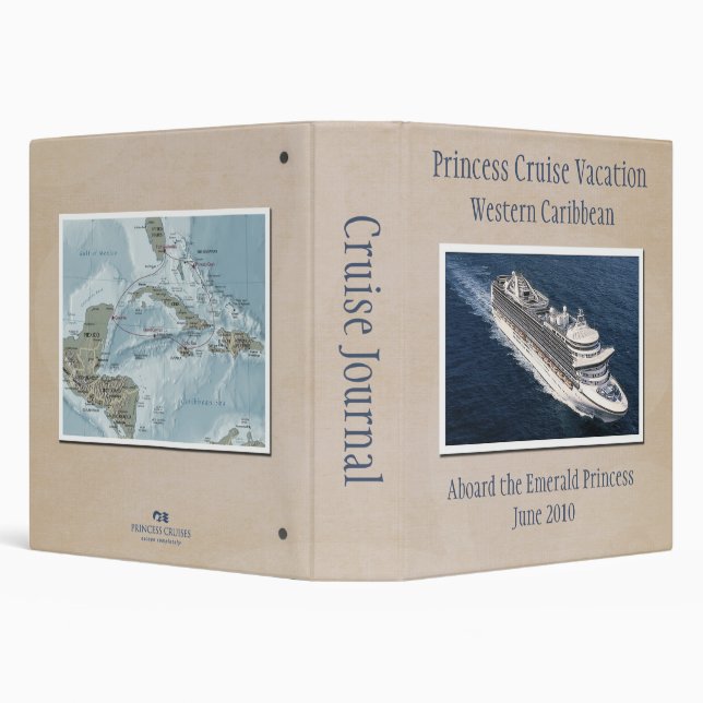 Cruise Journal Binder (Background)