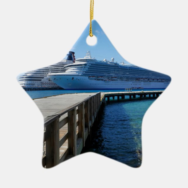 Cruise.JPG Ceramic Ornament (Front)