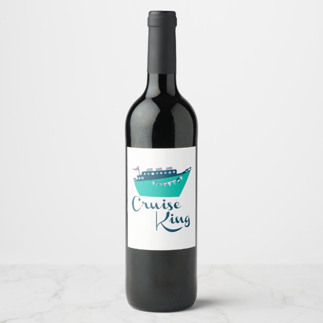 Cruise King Wine Label (Front)