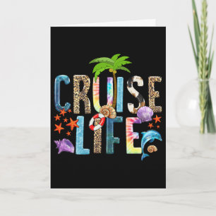 Cruise Life 2025 Friends Family Vacation  Card