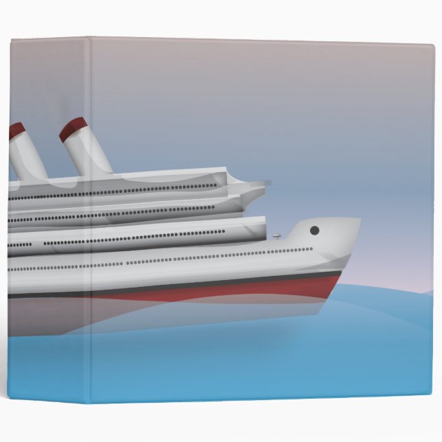 Cruise Liner Binder (Front/Spine)