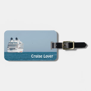 Cruise liner luggage tag