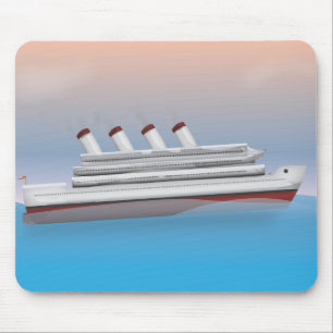 Cruise Liner Mouse Pad