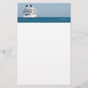Cruise liner stationery